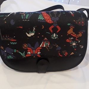 Bonavi canvas/leather type crossbody.
